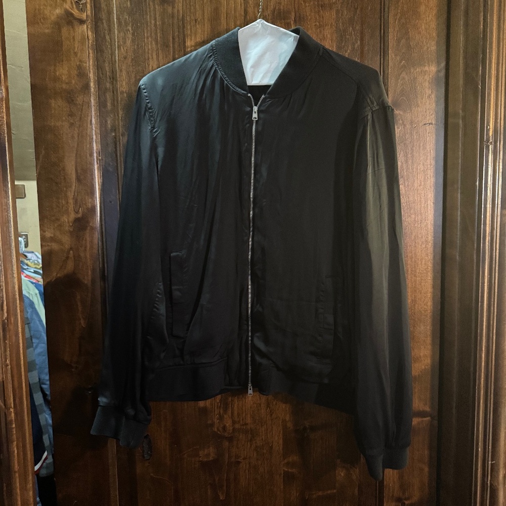 All Saints bomber jacket, Black, Size XXL